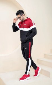 জ্যাকেট+ট্রাউজার 1 সেট Exclusive full set Tracksuit for Men And Women   JK025